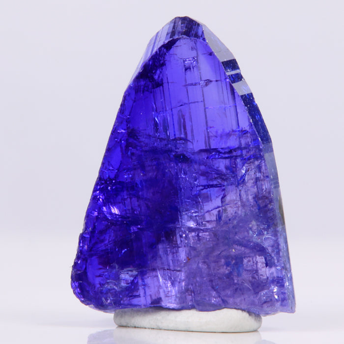 19.65ct Beautiful Violet Blue Tanzanite Crystal - Mineral Mike