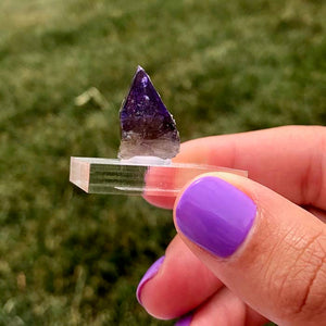 Raw uncut Tanzanite Crystal Specimen