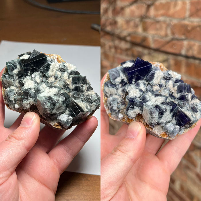 Supernova pocket fluorite England