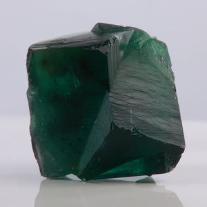 green twin rogerley fluorite crystal mineral specimen