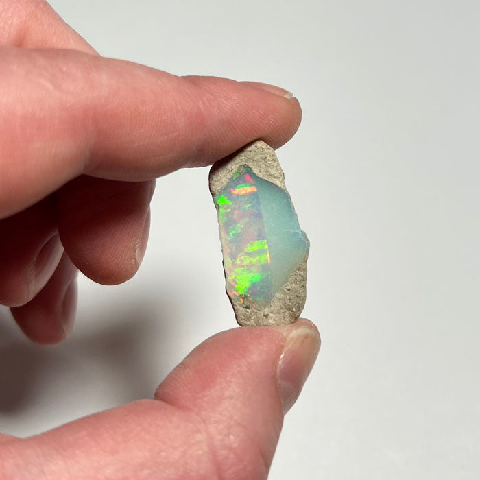 Raw Opal Specimen Color Bar