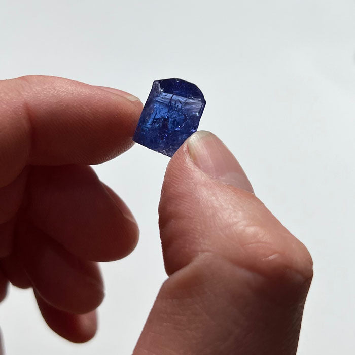 Blue Tanzanite Crystal