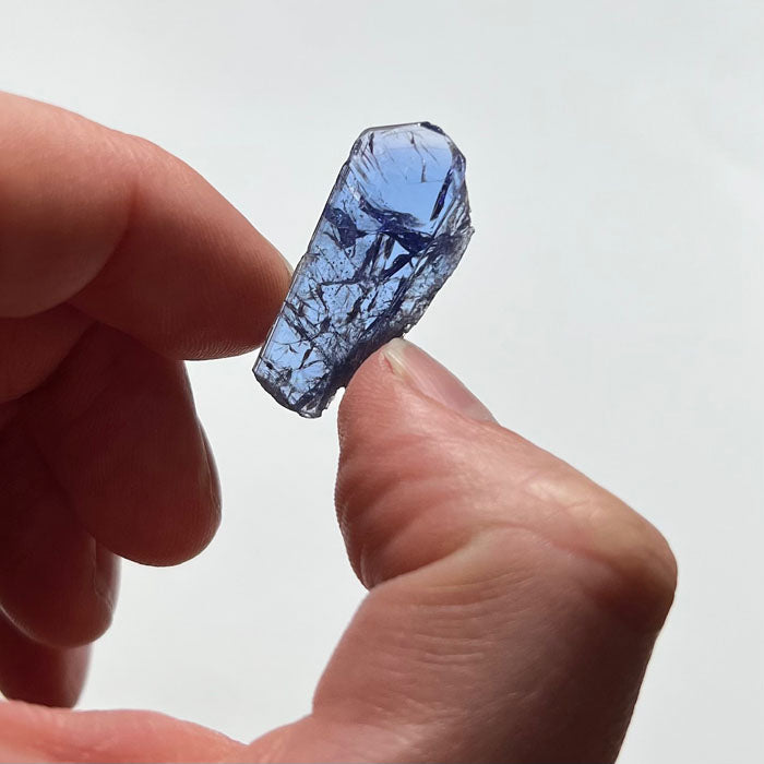 Blue Tanzanite Crystal