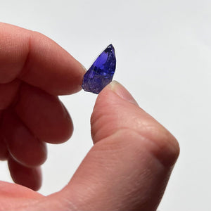 17.12ct Deep Color Raw Tanzanite Crystal Specimen