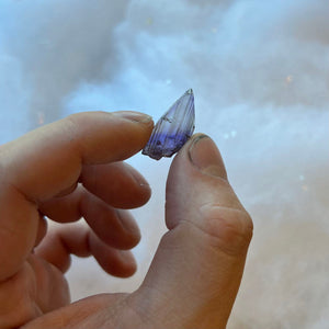 tanzanite crystal natural bicolor