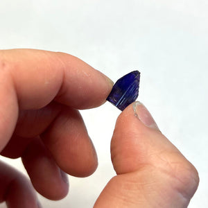 Dark Natural Color Tanzanite Crystal Specimen