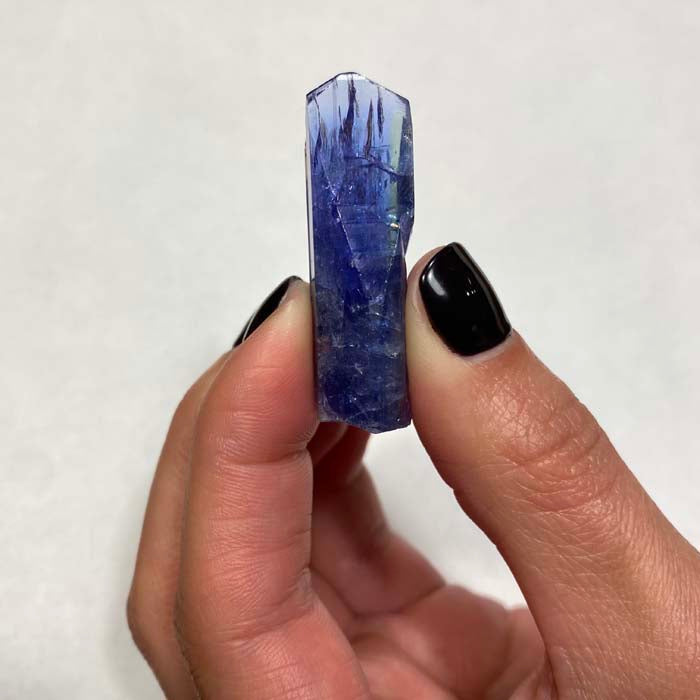 Green Zone Tanzanite Crystal Specimen RAw