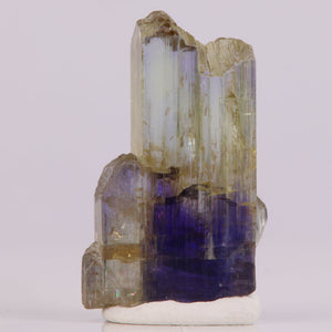 Bicolor Tanzanite Crystal Specimen