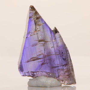 Shark fin Tanzanite Crystal specimen