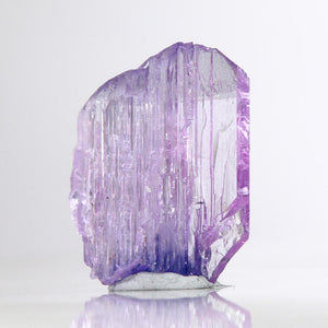 11.56ct Fancy Pinkish Violet Tanzanite Crystal