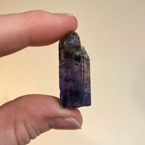 natural tanzanite crystal