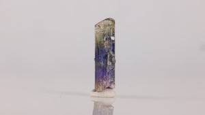 12.8ct Color Zoned Natural Tanzanite Crystal