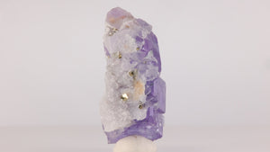 52g Purple And Blue Fluorite With Quartz and Pyrite