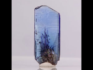 Unheated Tanzanite Crystal Video