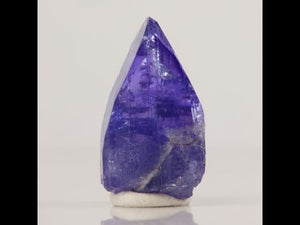 21.6ct Deep Blue Violet Tanzanite Crystal