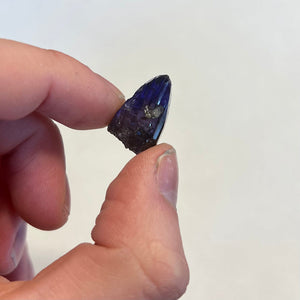 Raw Tanzanite Crystal Mineral Specimen