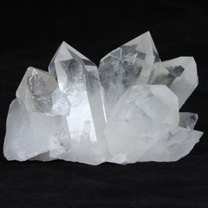 Colorless Quartz Crystal Cluster 