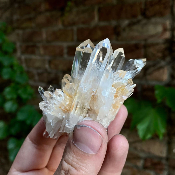 Fine Colombian Quartz Crystal Cluster - Mineral Mike