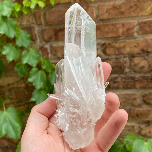 Beautiful natural hotsell small Clear Quartz cluster from Colombia, 4.4 oz./126 grams