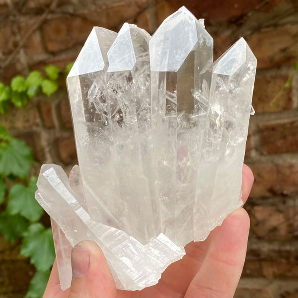 Beautiful natural hotsell small Clear Quartz cluster from Colombia, 4.4 oz./126 grams