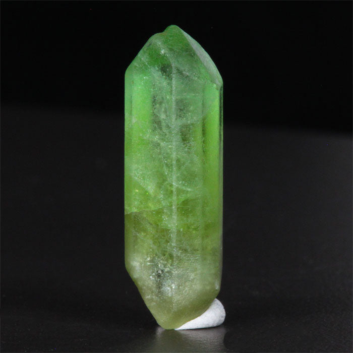 Double Terminated raw Peridot Crystal Green Pakistan