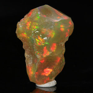 Welo Ethiopian Opal Cutting Rough Raw Orange Base 