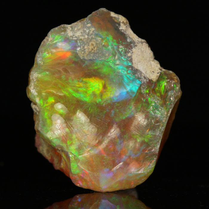 70cts Ethiopian Crystal Opal Facet Rough Colorful popular Specimen