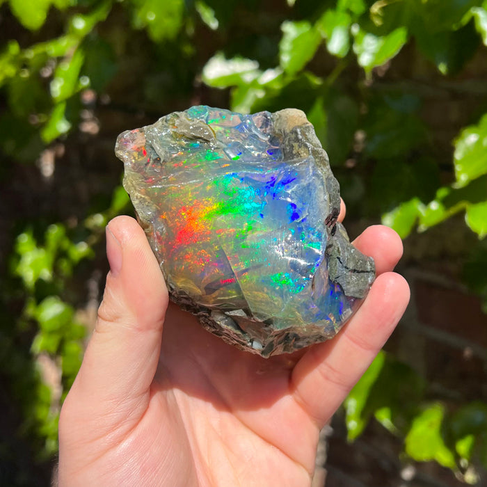 raw beautiful natural ethiopian opal stone
