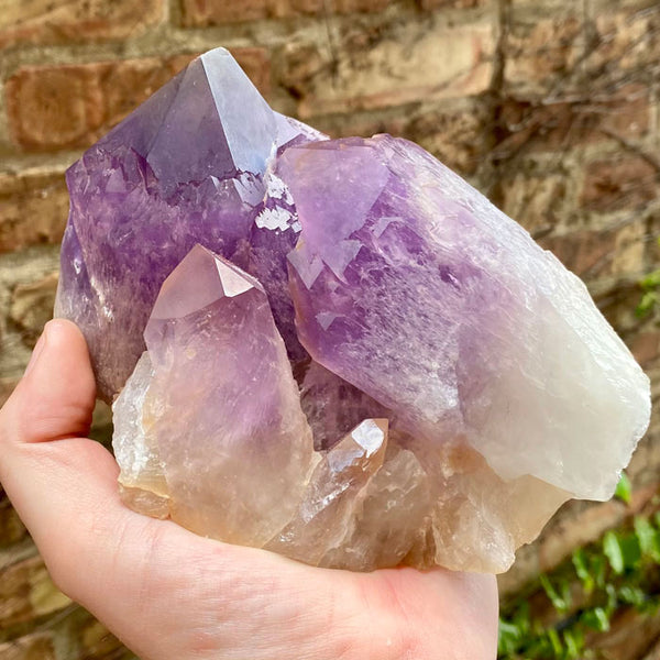 4Kilo Big Cluster of Amethyst Crystals from Bolivia - Mineral Mike