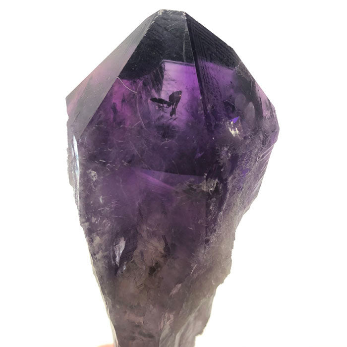 Natural Raw Purple Amethyst Crystal from Brazil