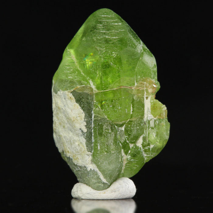 Raw Peridot Crystal Mineral Specimen Green Pakistan