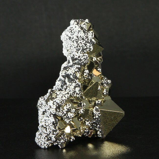 Pyrite Sphalerite Peru octahedron 