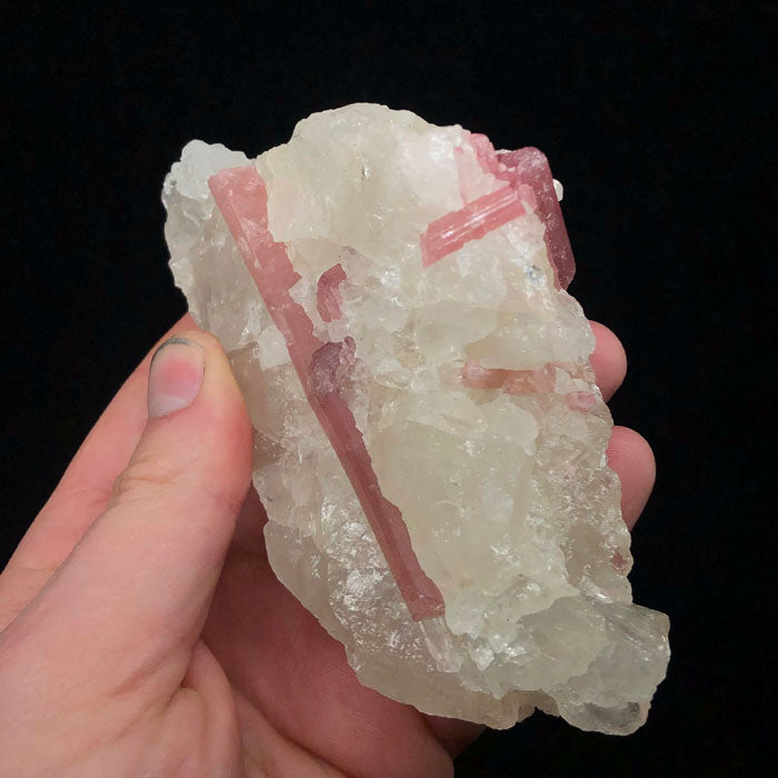 Pink Tourmaline on matrix specimen