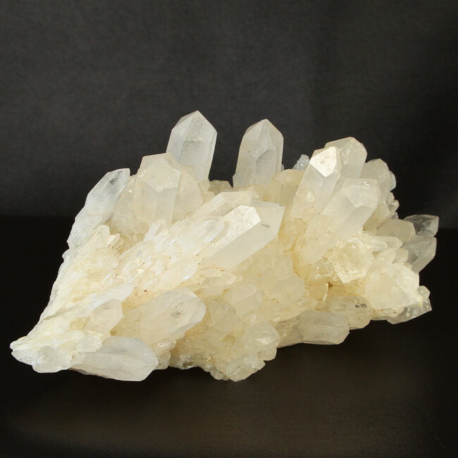 Madagascar White Quartz Crystal Cluster