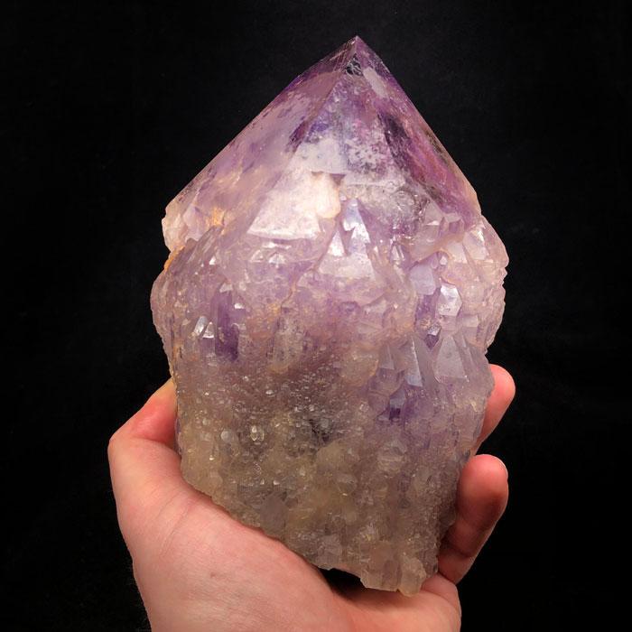 PURPLE AMETHYST ROUGH POLISHED POINTS - The Crystal Apothecary Co