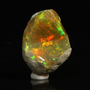 Raw Ethiopian Opal Crystal Mineral Specimen