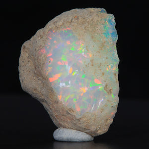 Raw Rough Ethiopian Opal Faceting