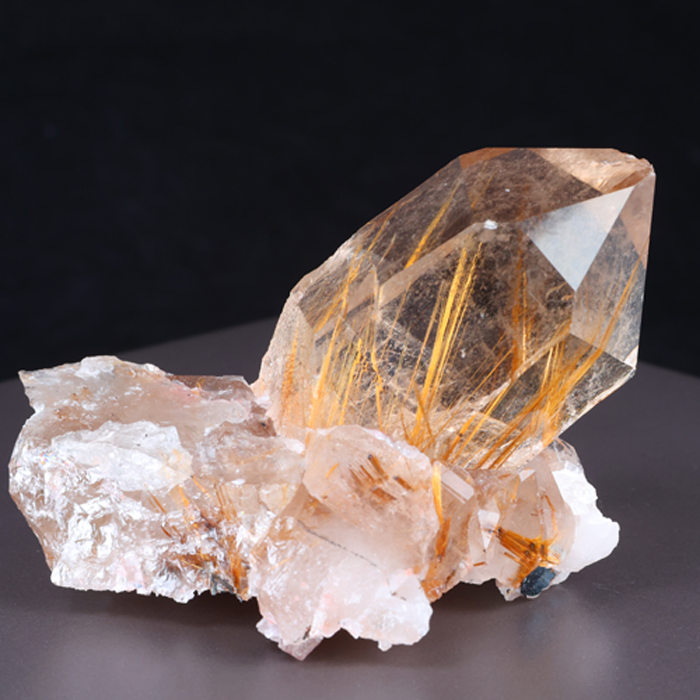 an extraordinary and unique gold,, quartz