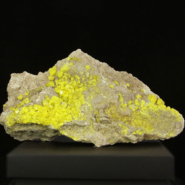 Natural Yellow Color Fluorescent Phlogopite high quality Crystals On Matrix 114 Gram