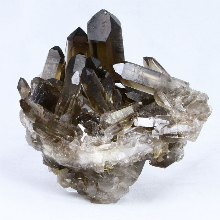 Brazil Smoky Quartz Raw Crystal Cluster