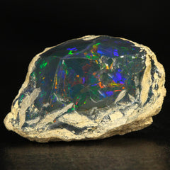 Ethiopian black store opal